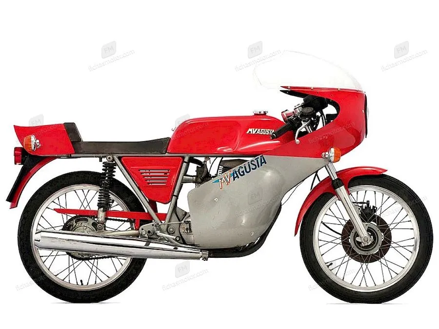 1977 年 Mv agusta 125 s 摩托车图片