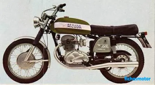 1972 年 Mv agusta 350 gt 摩托车图片