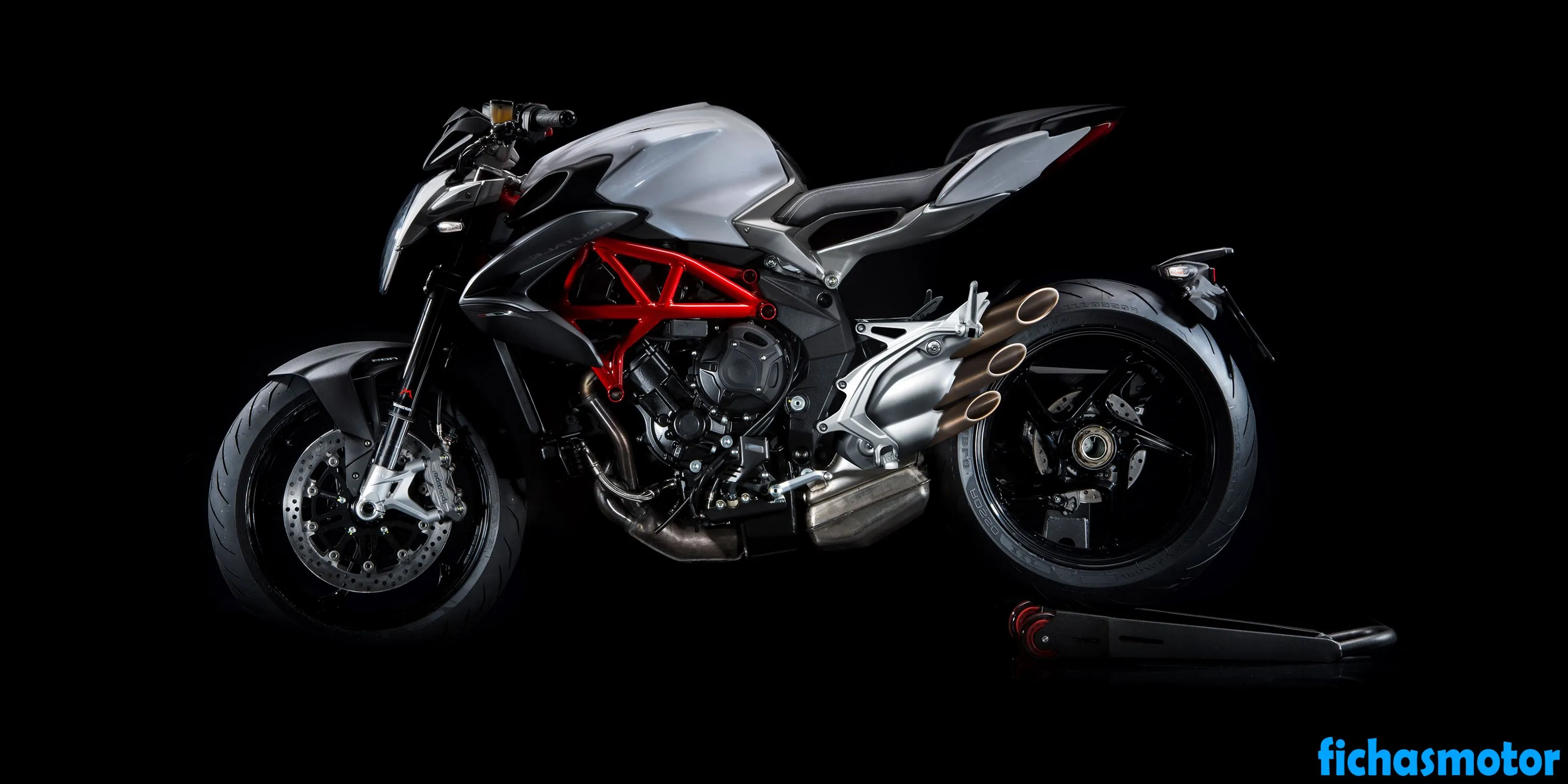 Imagem da motocicleta MV Agusta Brutale 800 do ano de 2019