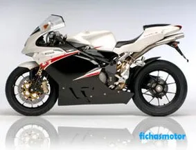 2008 model MV Agusta F4-R312 1+1 motosikletin görüntüsü