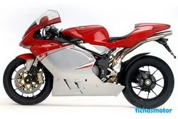 Mv agusta f4-r312 2008 摩托车的图像