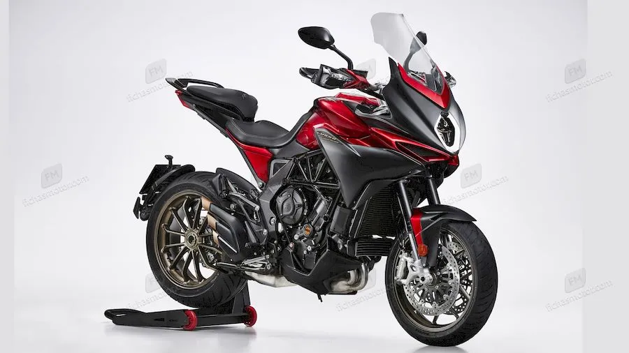 2021 model Mv Agusta Turismo Veloce Lusso motosikletin görüntüsü