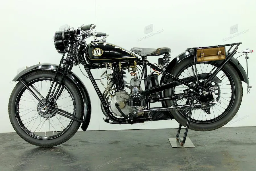 Billede af årets Nsu 201ts motorcykel 1931