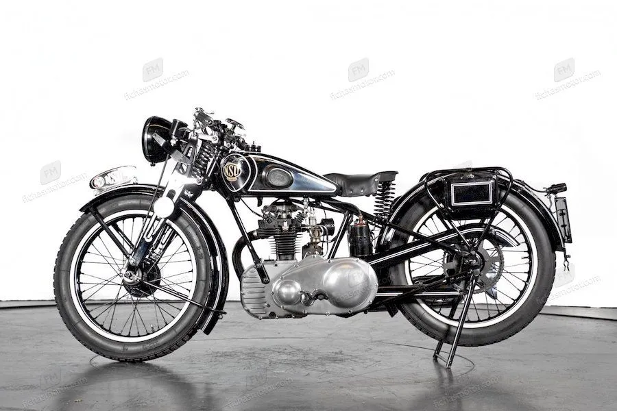 Image of the Nsu 251 osl motorcycle of the year 1934