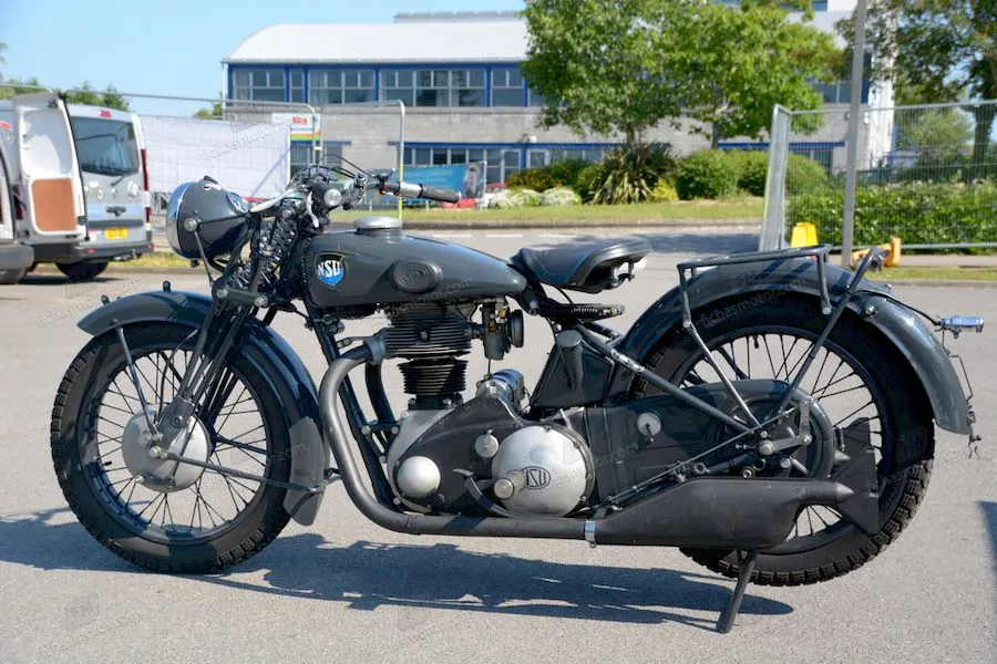 Obrázek motocyklu Nsu 601 osl wh roku 1939