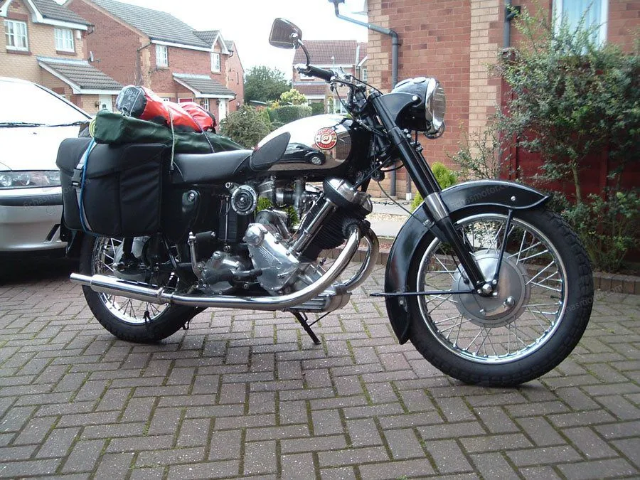 Afbeelding van de Panther 75 Springer-motorfiets van het jaar 1957