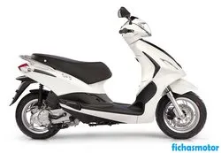 Image of the Piaggio fly 50 4v 2012 motorcycle