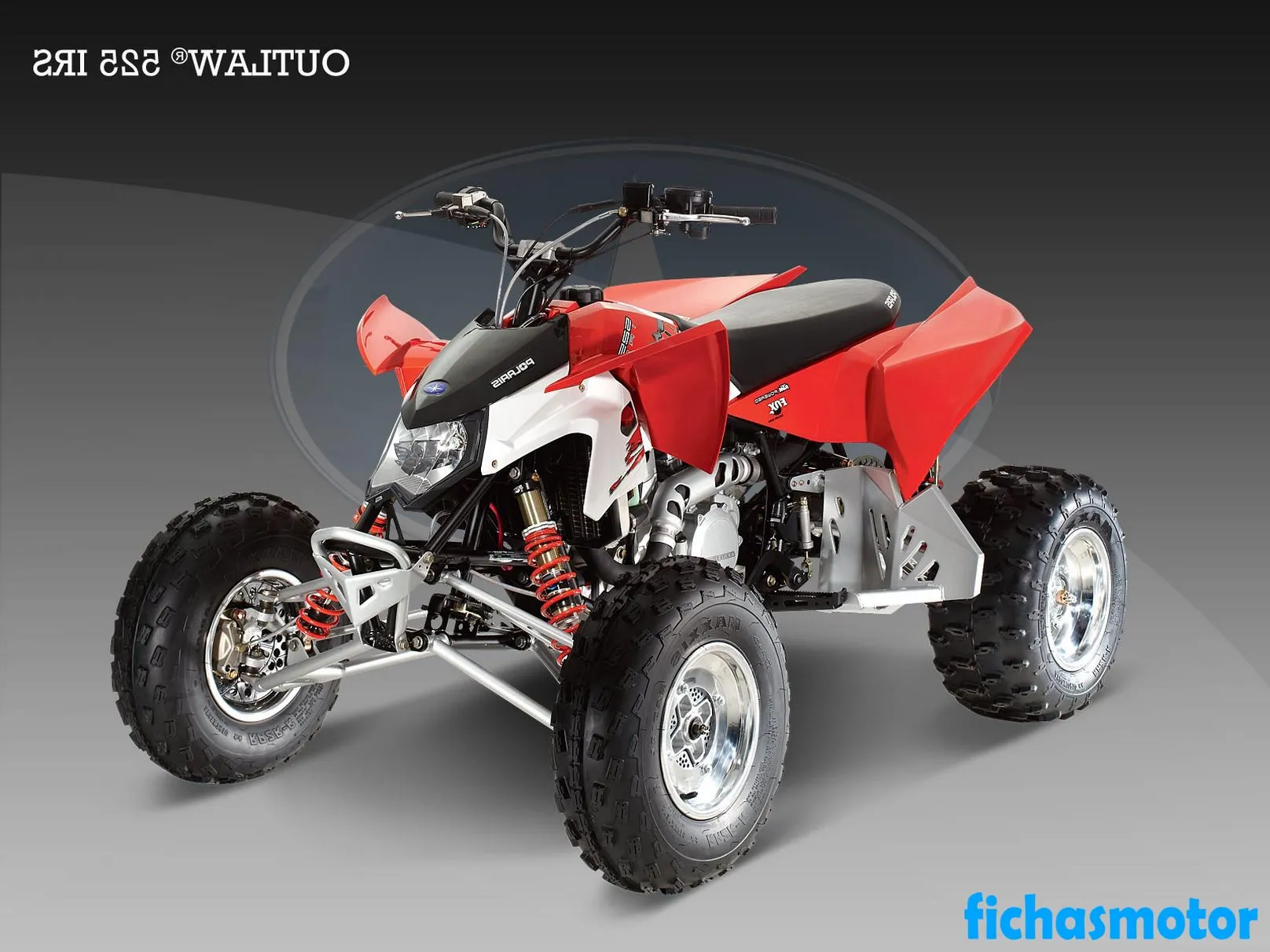 Afbeelding van de Polaris outlaw 525 irs-motorfiets van het jaar 2010