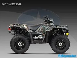 Gambar sepeda motor Polaris sportsman 550 2010