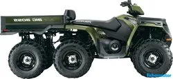 Imagem da motocicleta Polaris sportsman big boss 6x6 800 2011