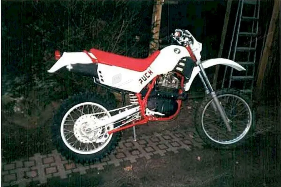 Afbeelding van de Puch 350 hwe-motorfiets van het jaar 1988