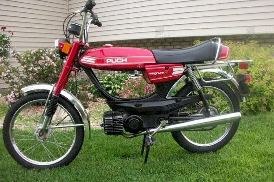 Image of the Puch 600 hwe safari motorcycle of the year 1985