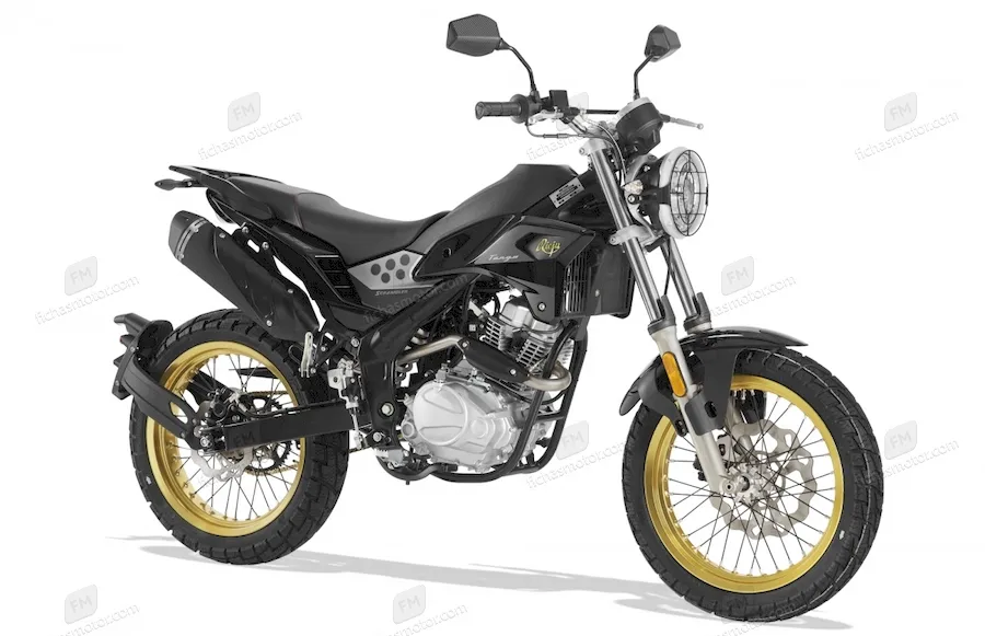 2021年のRieju Tango 125i Scramblerオートバイのイメージ