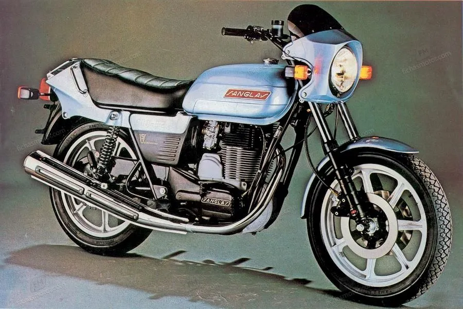 Afbeelding van de Sanglas 500 s 2-motorfiets van het jaar 1979