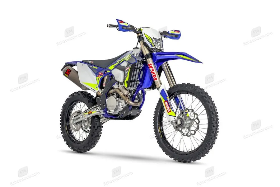 Imaginea motocicletei Sherco 250 SEF Factory a anului 2021