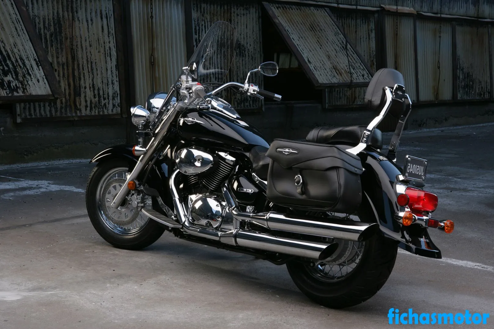 Imagem da motocicleta Suzuki boulevard c50 black do ano de 2007