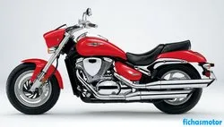 Suzuki boulevard m50 2014 摩托车的图像