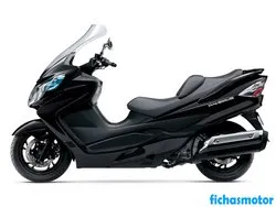 Image of the Suzuki burgman 400 abs 2014 motorcycle