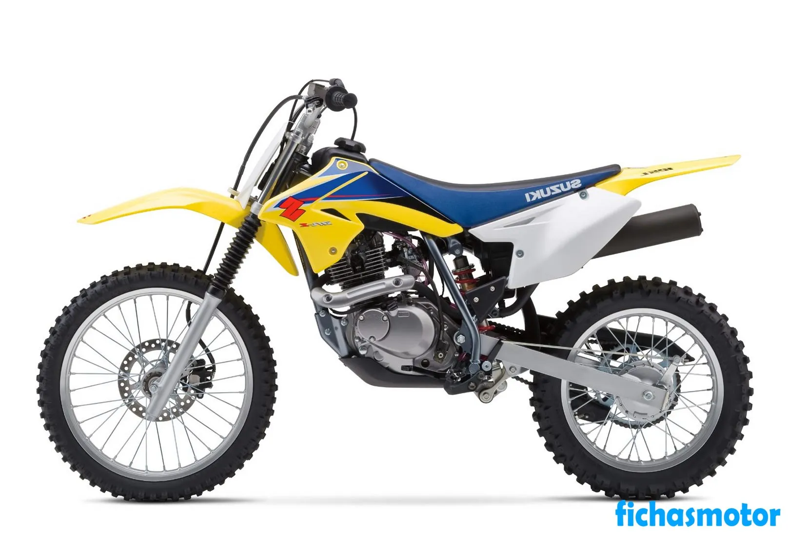 Imagem da motocicleta Suzuki dr-z125l do ano de 2009