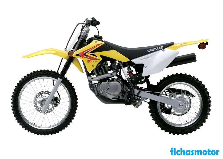 Imagem da motocicleta Suzuki dr-z125l do ano de 2010