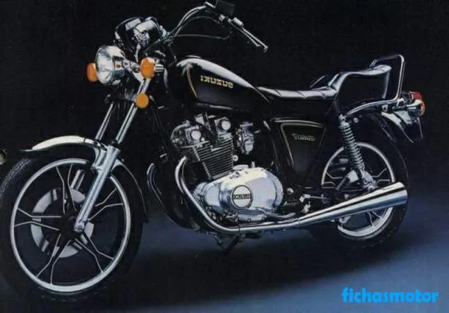 1985 model Suzuki gs 450 l motosikletin görüntüsü