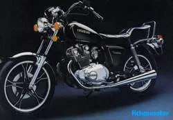 Afbeelding van de Suzuki gs 450 l 1986-motorfiets