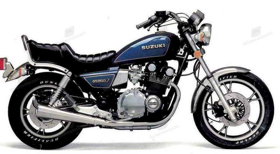 1981 年 Suzuki gs 850 l 摩托车图片