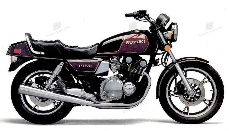 Изображение на мотоциклета Suzuki gs 850 l на 1983 г