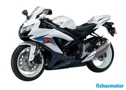 Gambar sepeda motor Suzuki gsx-r600 2010