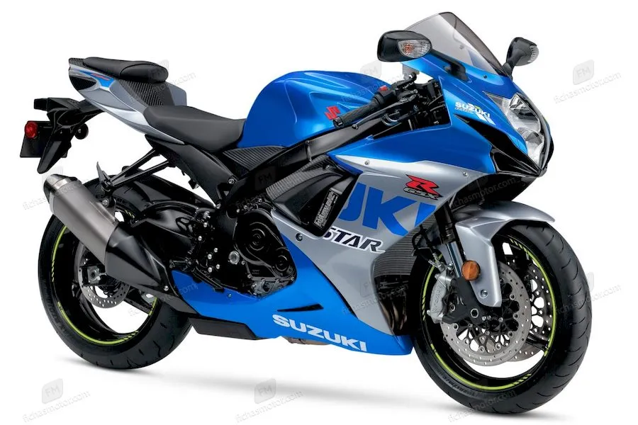 Изображение на мотоциклета Suzuki GSX-R750 на 2021 г