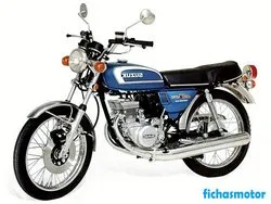 Image of the Suzuki gt 125 1977 motorcycle