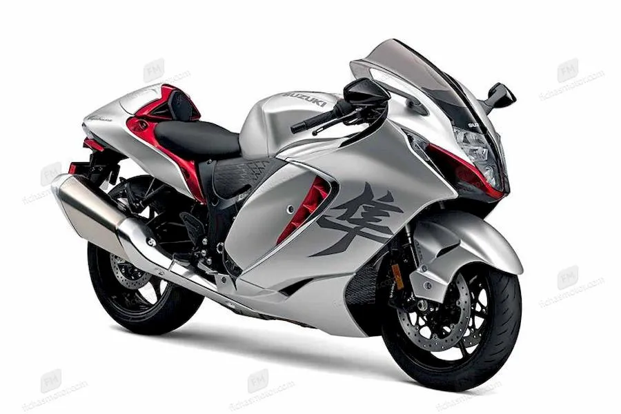 2021 年 Suzuki Hayabusa 摩托车图片