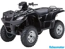 Gambar sepeda motor Suzuki kingquad 750axi 2011