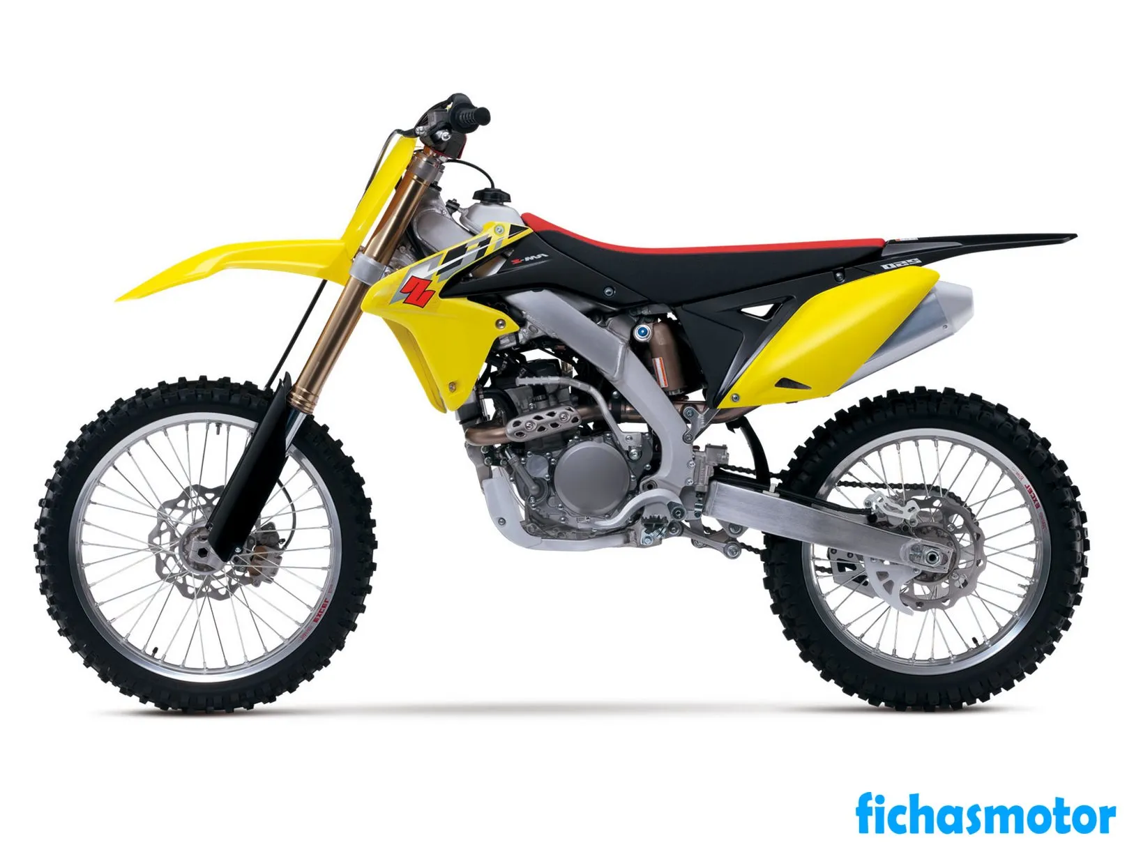 Image de la moto Suzuki rm-z250 de l'année 2015