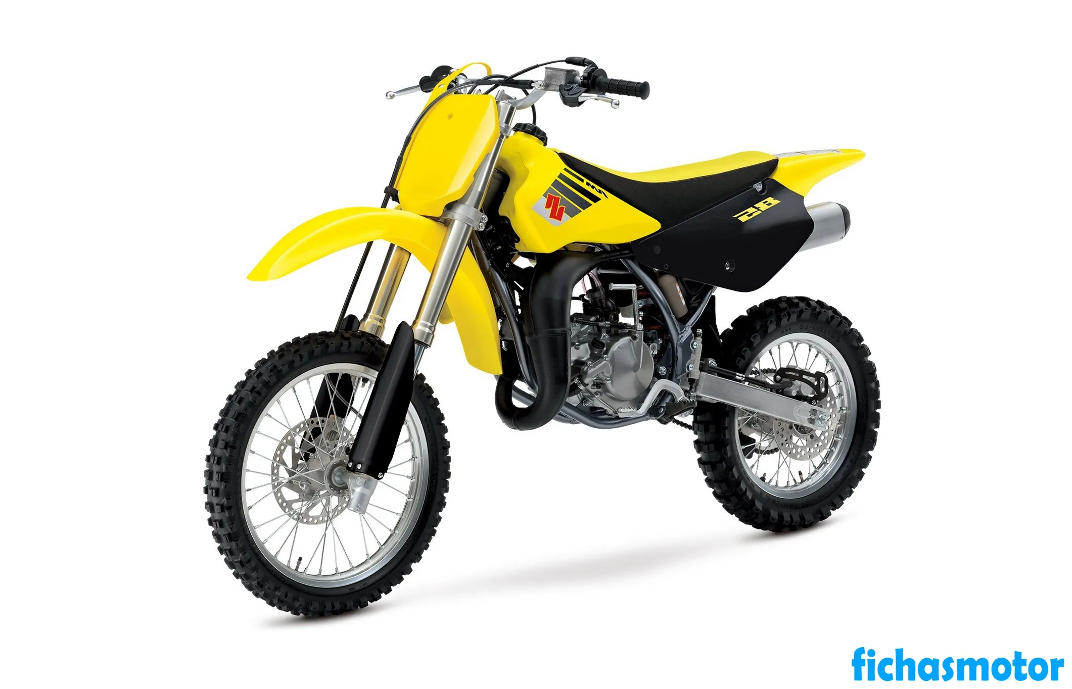 Image de la moto Suzuki RM85 de l'année 2021