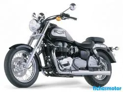 Image of the Triumph bonneville america 2002 motorcycle