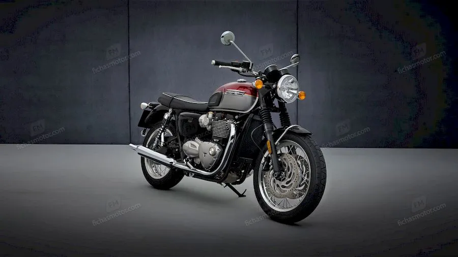 Bild des Triumph Bonneville T120-Motorrads des Jahres 2021