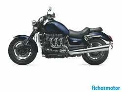 Gambar sepeda motor Triumph rocket iii roadster 2017