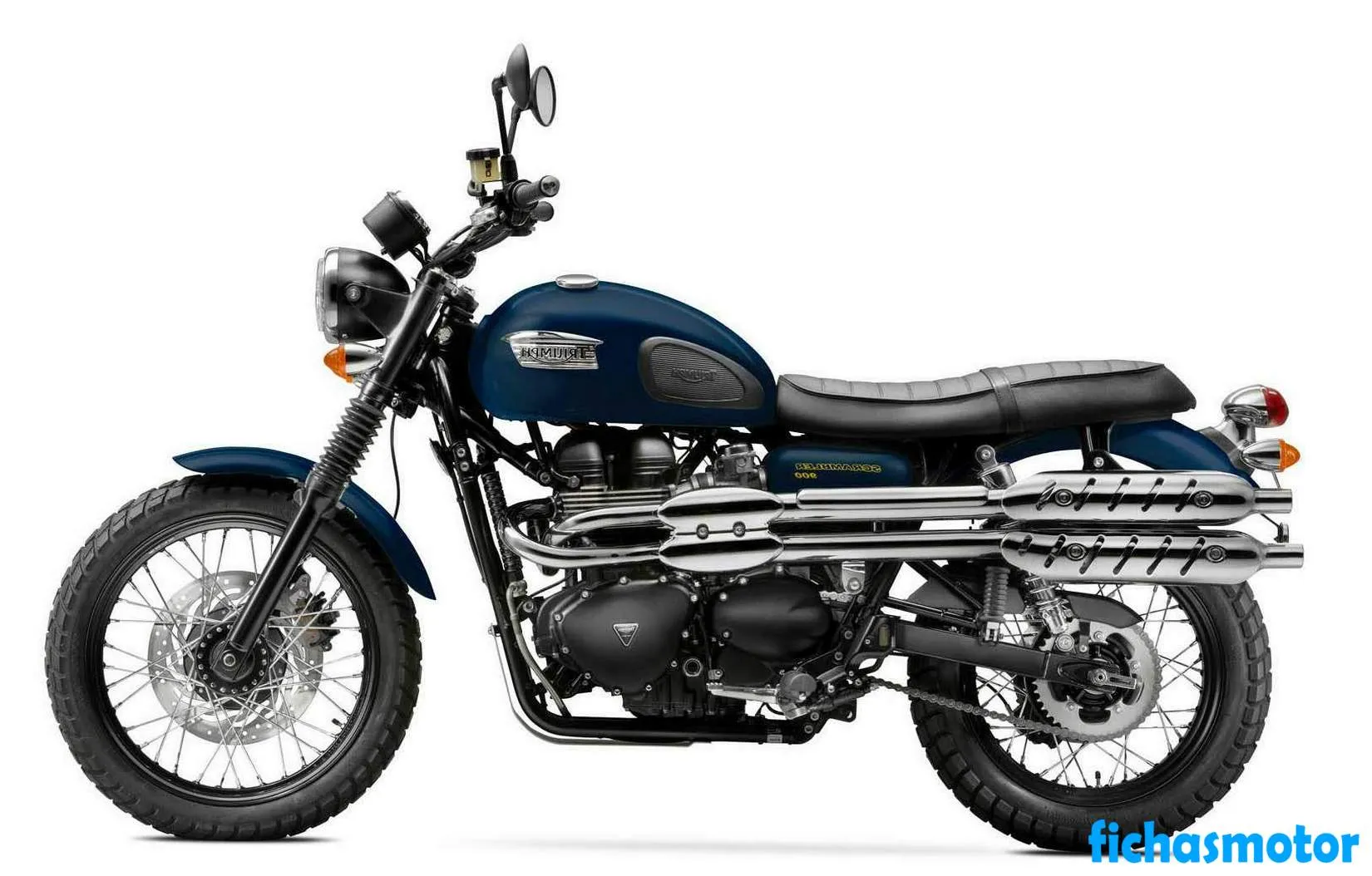 Immagine della moto Triumph scrambler dell'anno 2015