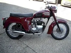 Gambar sepeda motor Triumph speed Twin 5t 1963