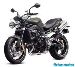 Image of the Triumph street triple r 2011 motorcycle