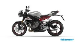 Triumph street triple r 2016 motosiklet görüntüsü