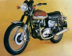 Gambar sepeda motor Triumph t 140 e bonneville executive 1982