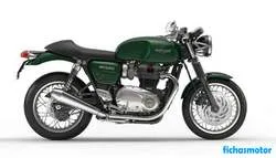 Triumph thruxton 1200 2017 摩托车的图像