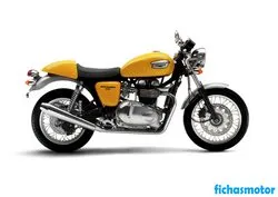 Image of the Triumph thruxton 900 2005 motorcycle