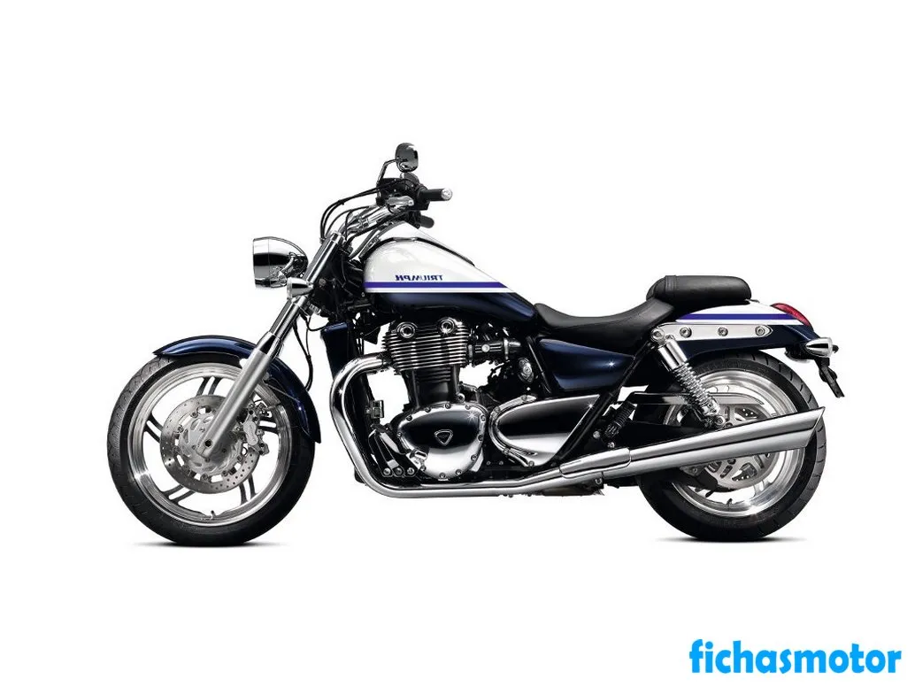 Imaginea motocicletei Triumph thunderbird a anului 2013