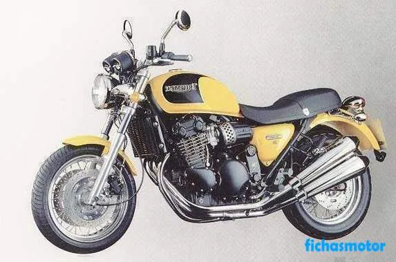 Afbeelding van de Triumph thunderbird sport-motorfiets van het jaar 1999