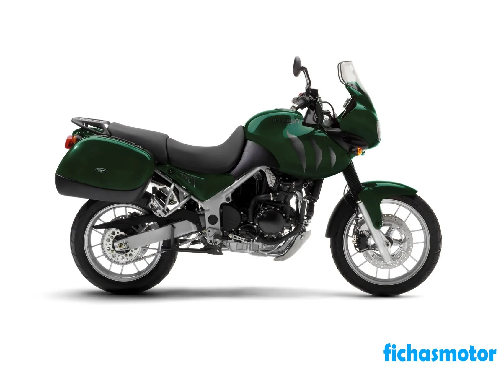 Imaginea motocicletei Triumph tiger a anului 2005