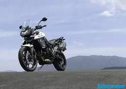 Triumph tiger 800 xr 2017 摩托车的图像