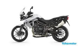 Triumph tiger 800 xrx 2017 摩托车的图像